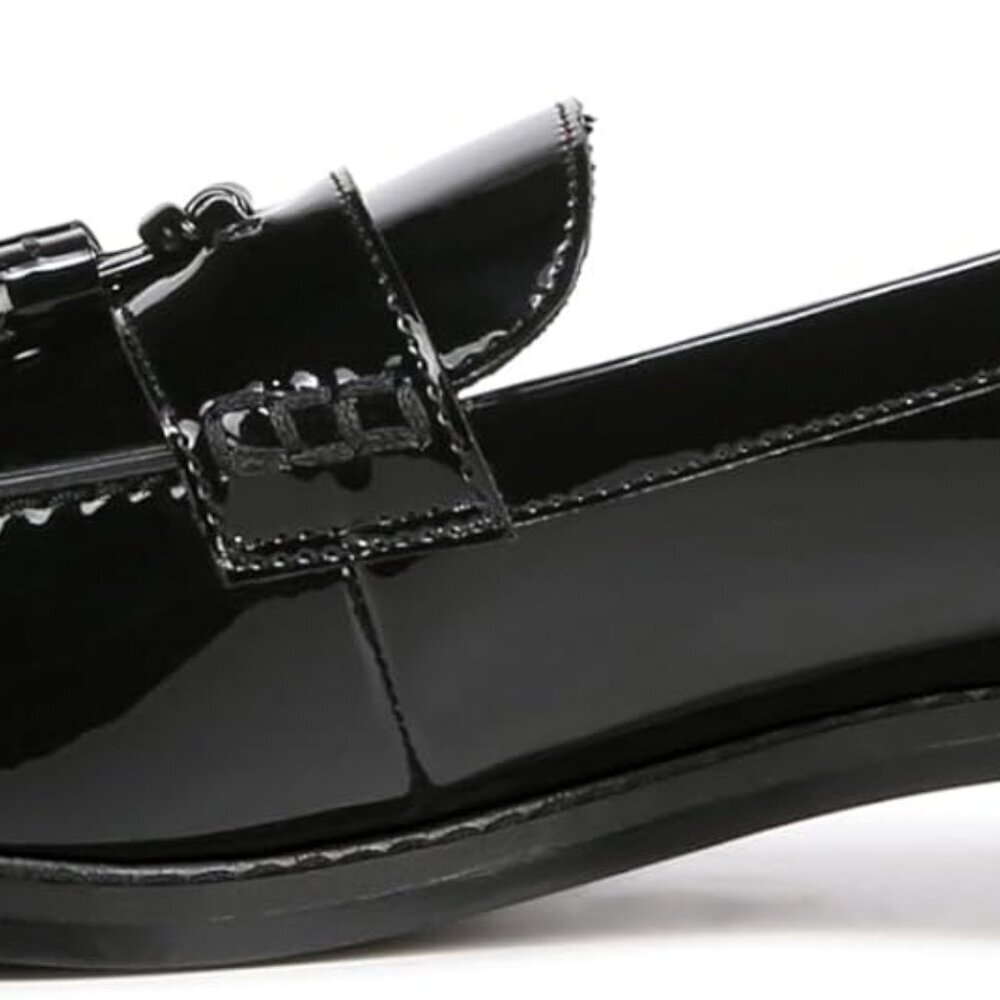 Women's Low Loafer Synthetic Leather Classic Flat For Travel Office Wear